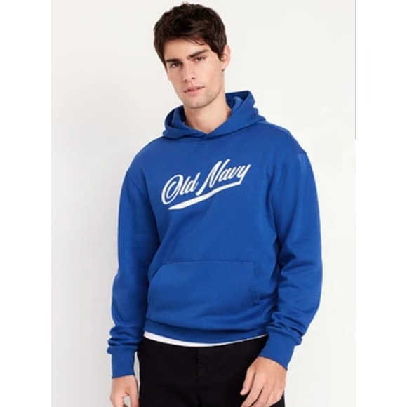 Old Navy Baggy Hoodie Heavyweight Fleece Logo XL - Picture 3 of 3